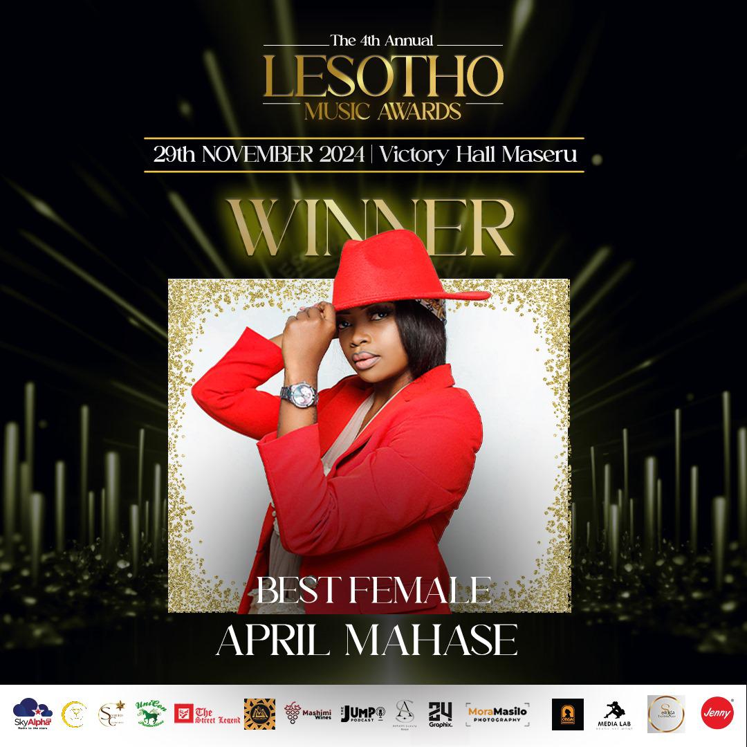April Mahase’s Royal Stride To The “Best Female Artist” Award